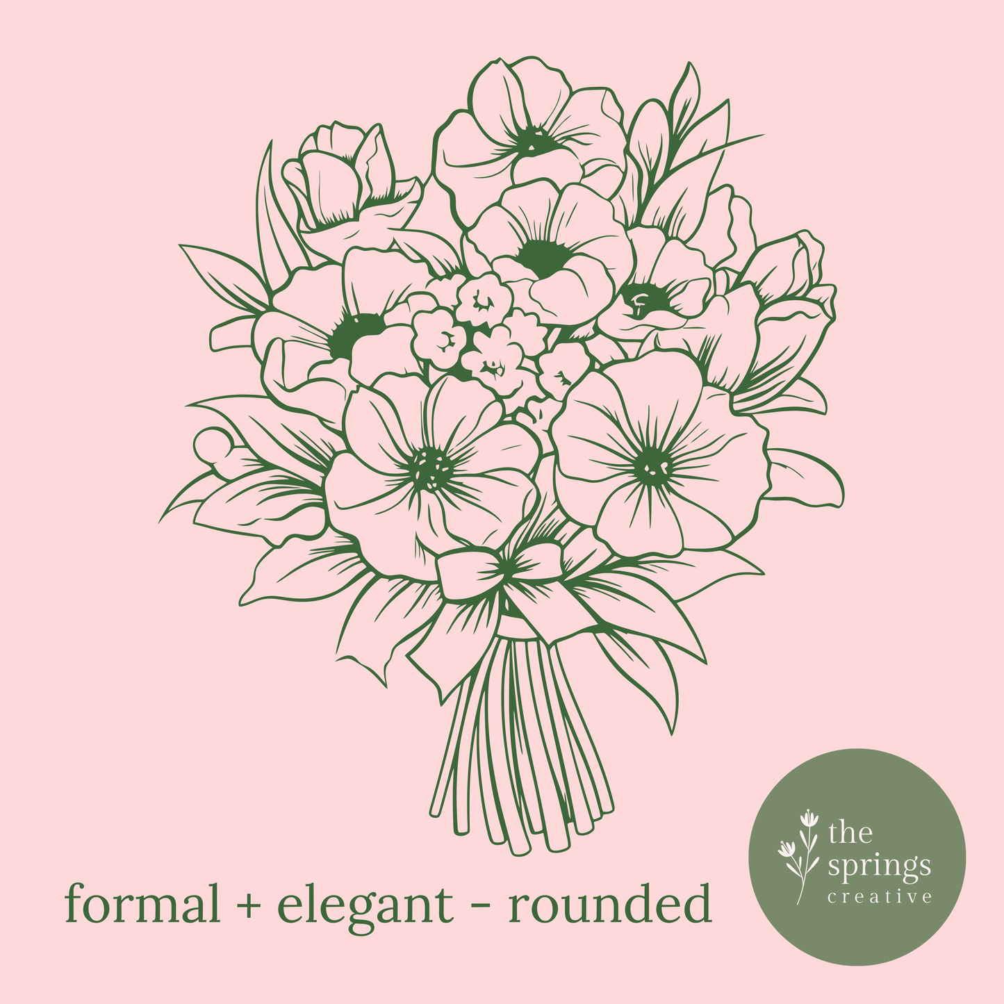 debutante bouquet - deluxe